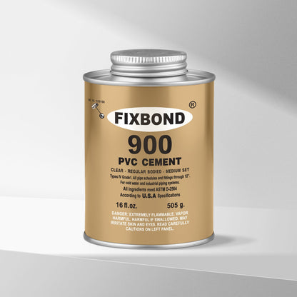 Clear Solvent Cement: FIXBOND 900