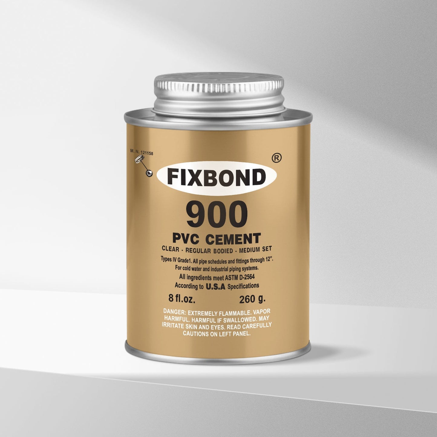 Clear Solvent Cement: FIXBOND 900