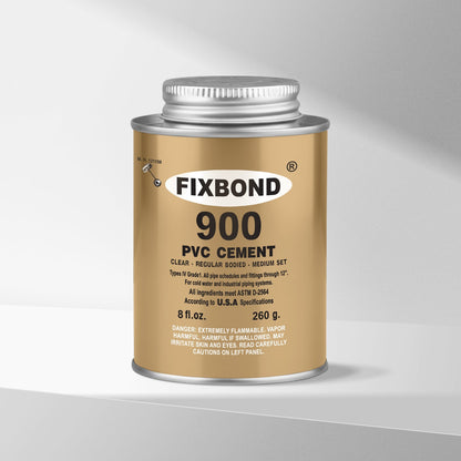 Clear Solvent Cement: FIXBOND 900