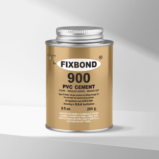 Clear Solvent Cement: FIXBOND 900