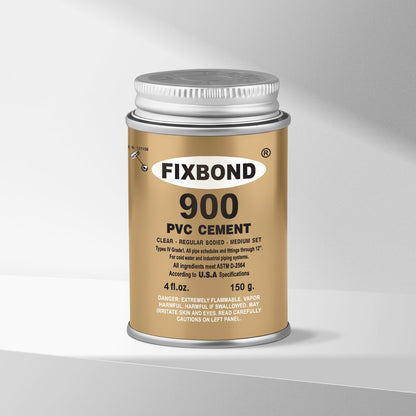Clear Solvent Cement: FIXBOND 900