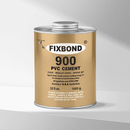Clear Solvent Cement: FIXBOND 900