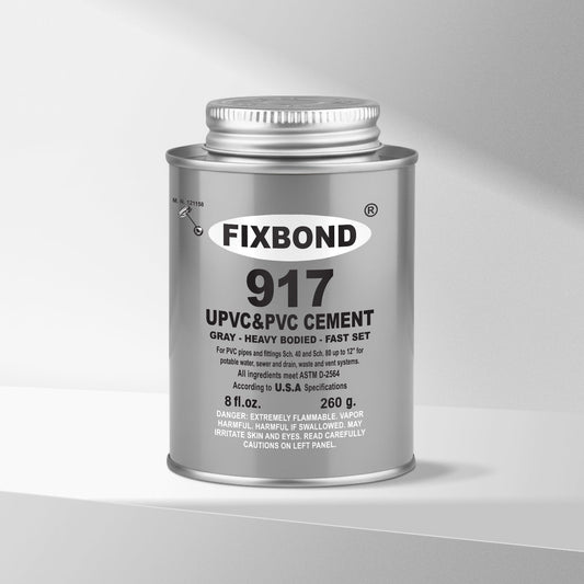 Grey Solvent Cement: FIXBOND 917