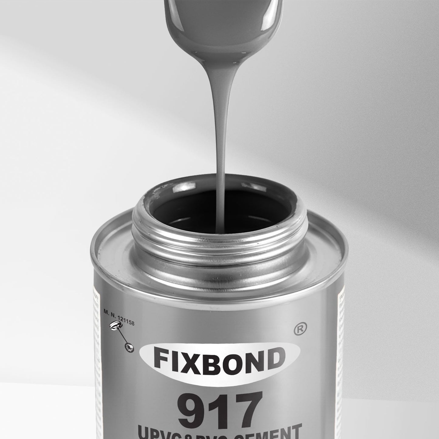 Grey Solvent Cement: FIXBOND 917