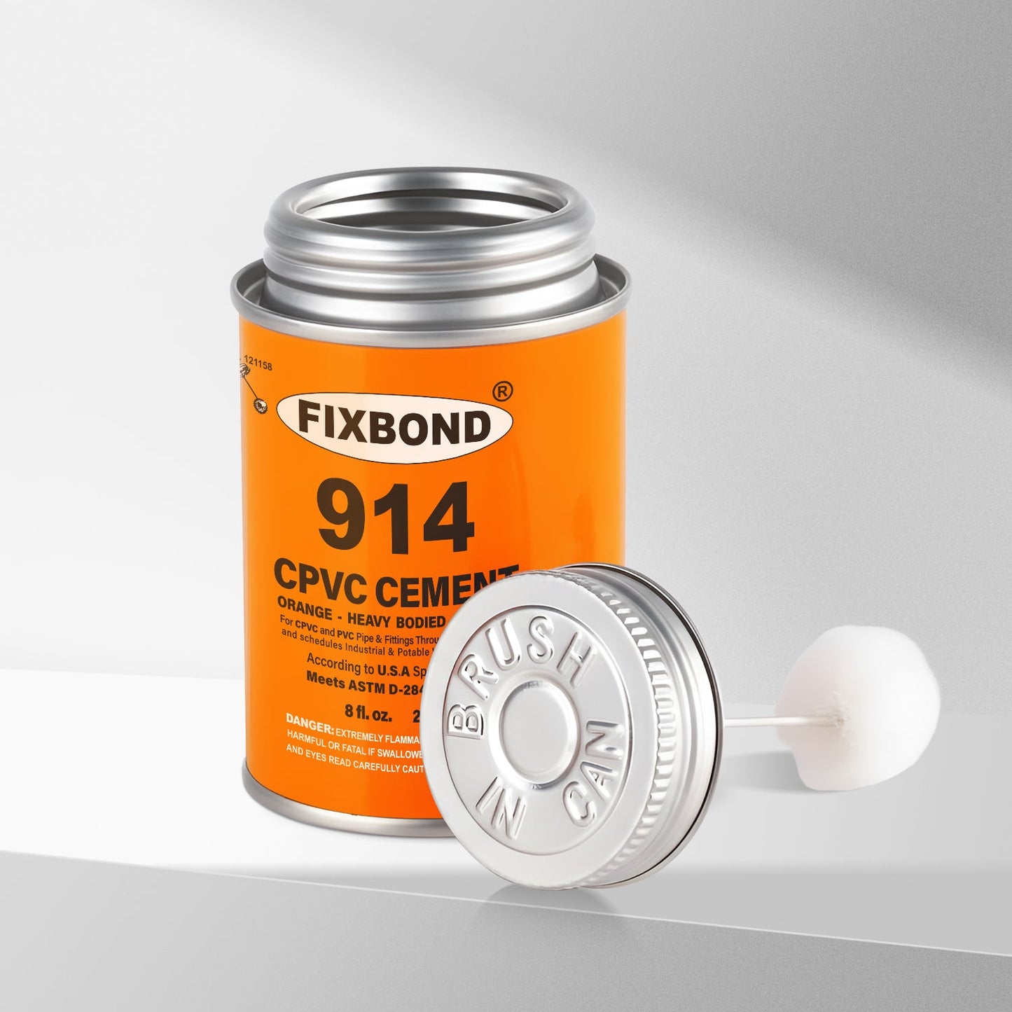 Orange Solvent Cement: FIXBOND 914