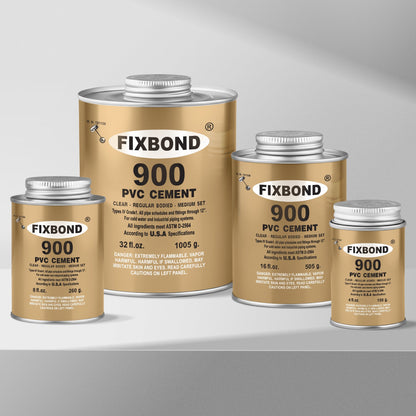 Clear Solvent Cement: FIXBOND 900